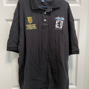 Big Red 1, Black Lions campaign, golf shirt